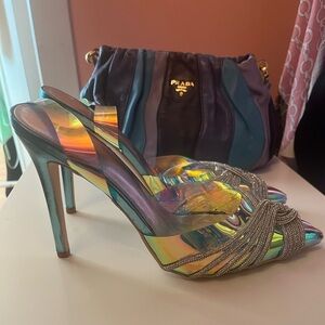 Brand new iridescent heels 41